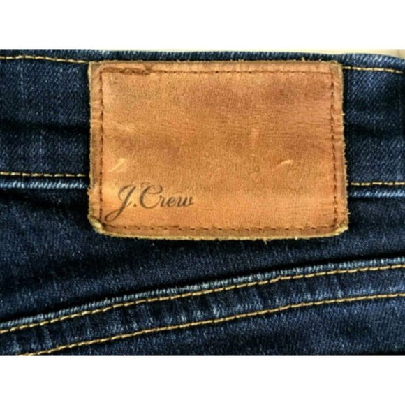J. Crew Toothpick Dark Wash Blue Skinny Jeans - Picture 4 of 6